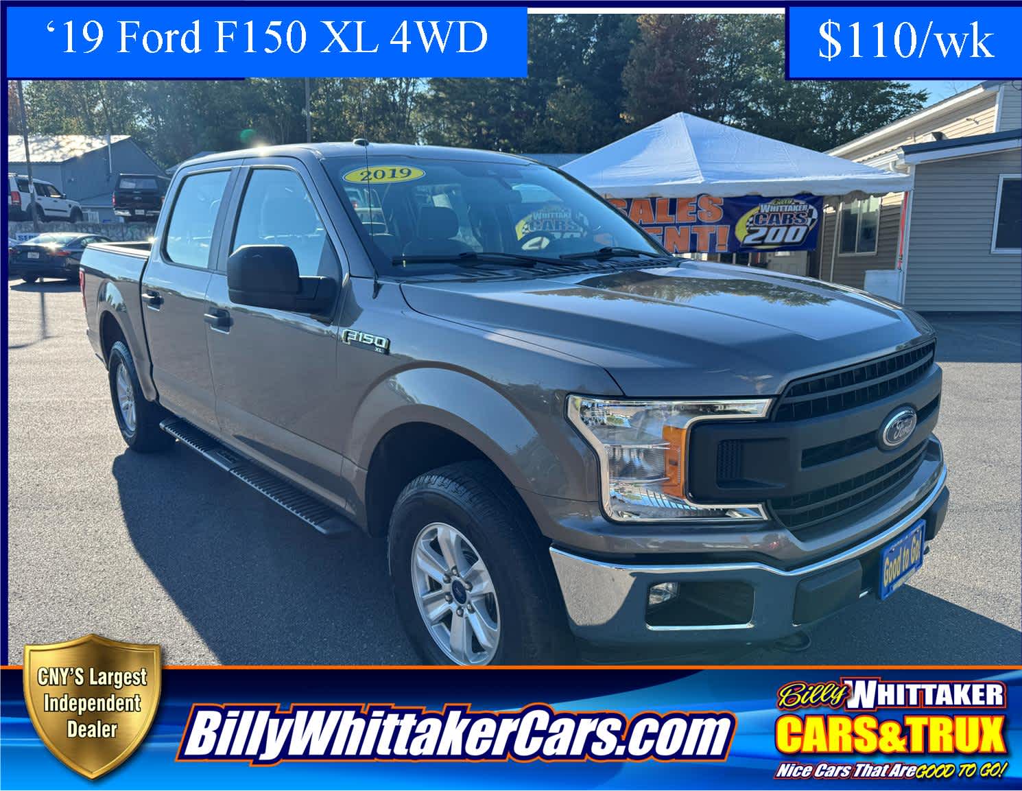 2019 Ford F-150 XL 4WD SuperCrew 5.5 Box