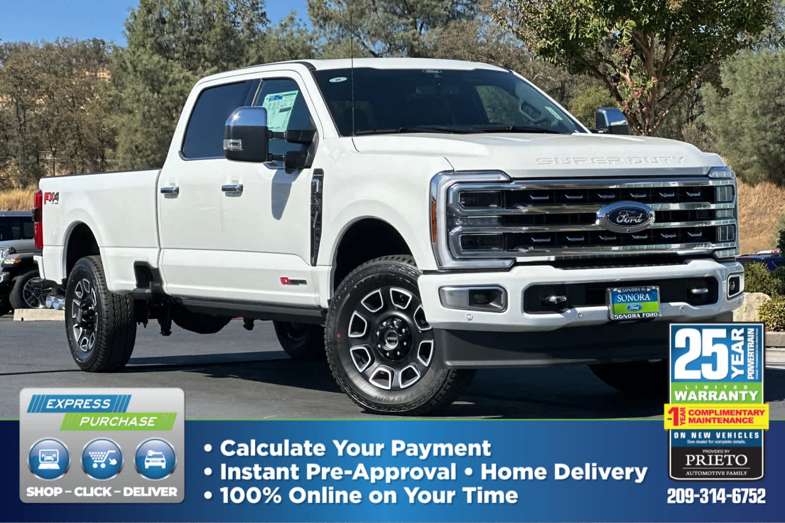 2024 Ford Super Duty F-350 SRW Platinum 4WD Crew Cab 8 Box