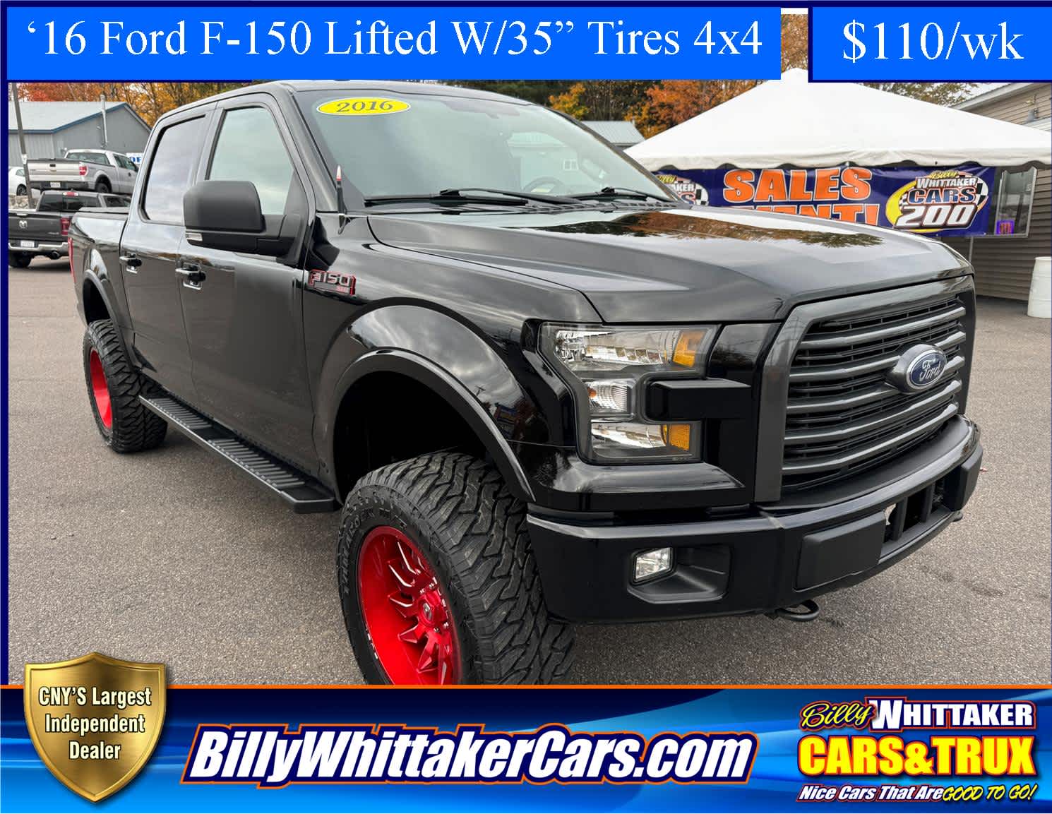 2016 Ford F-150 XLT 4WD SuperCrew 145