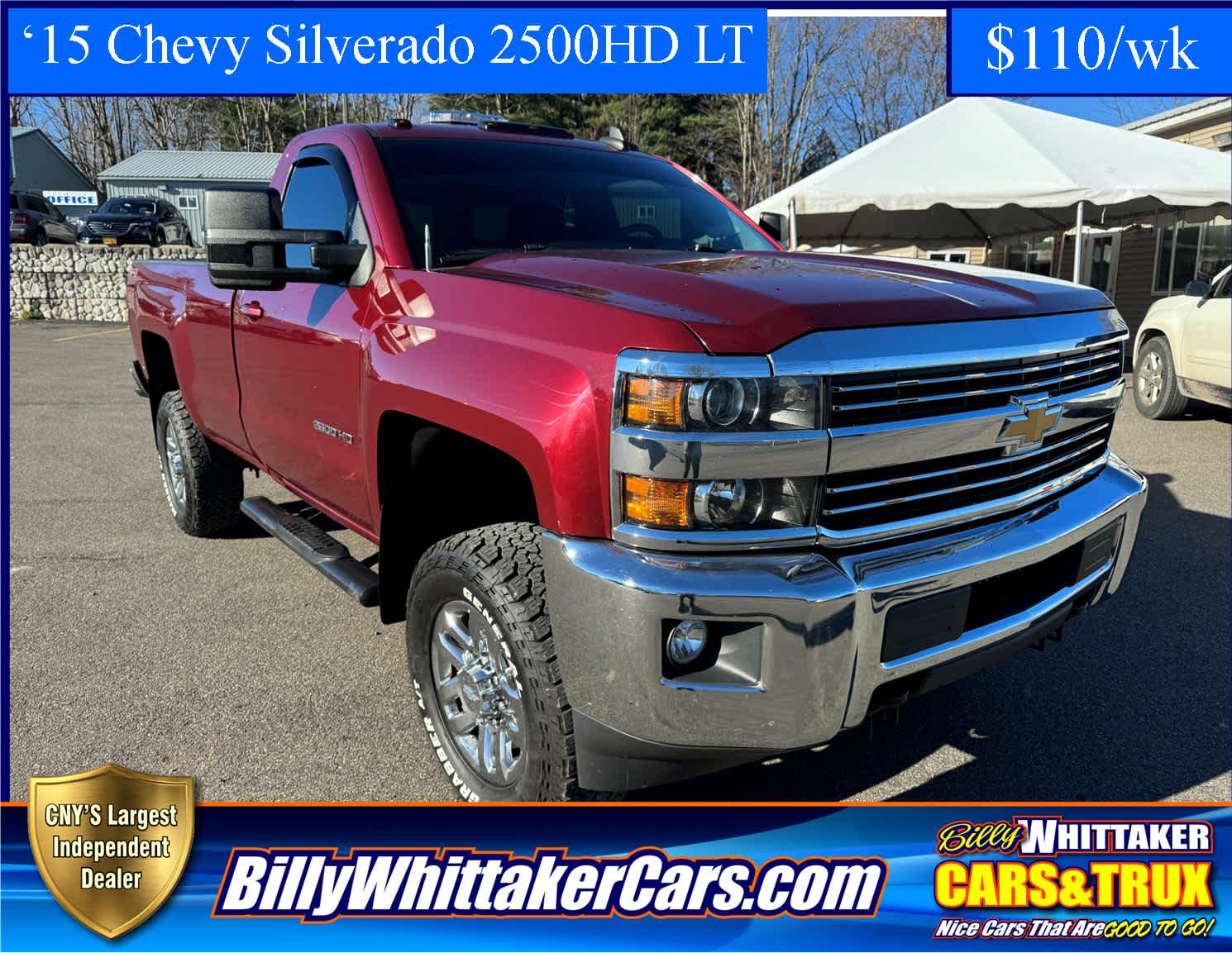 2015 Chevrolet Silverado 2500HD LT 4WD Reg Cab 133.6