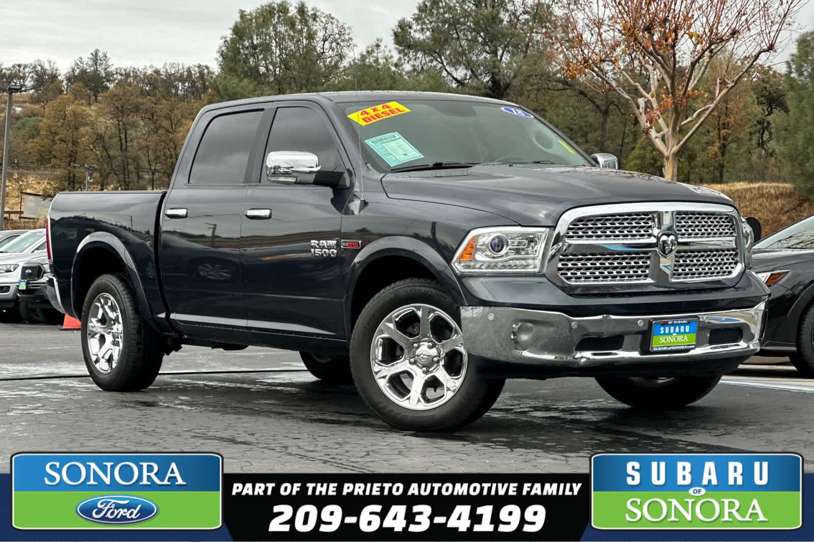 2018 RAM 1500 Laramie 4X4 Crew Cab 57 Box