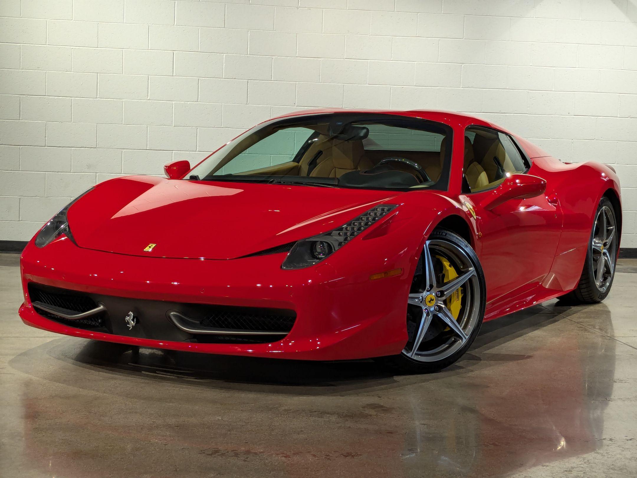 2012 Ferrari 458 Spider Spider