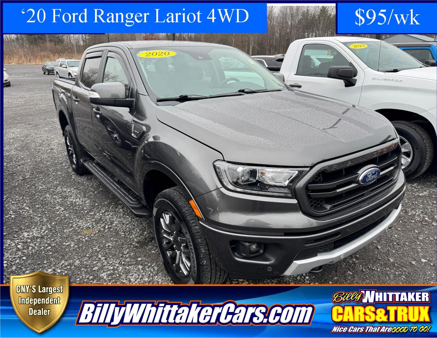 2020 Ford Ranger LARIAT 4WD SuperCrew 5 Box