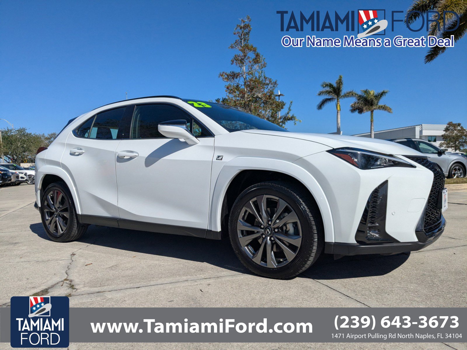 2023 Lexus UX 250H F SPORT Handling