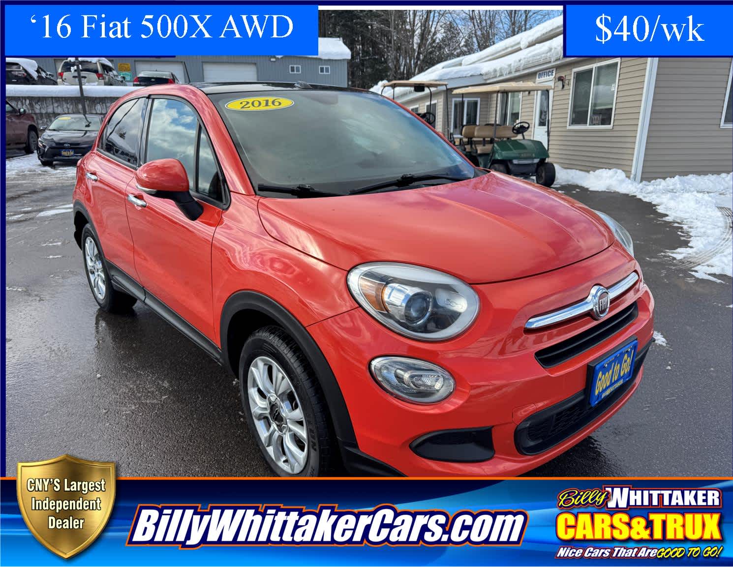 2016 Fiat 500X Easy