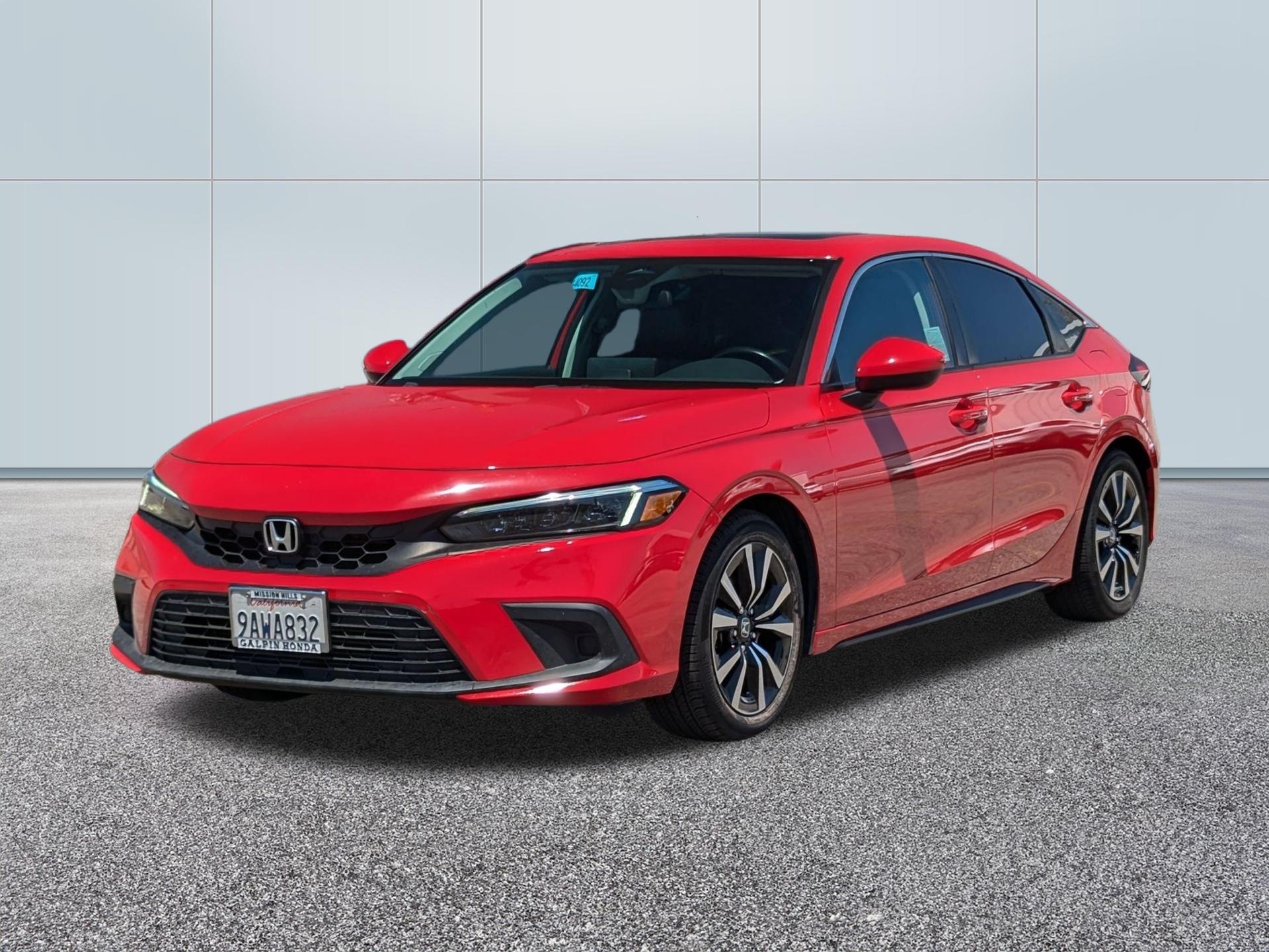 Used 2022 Honda Civic EX-L Hatchback