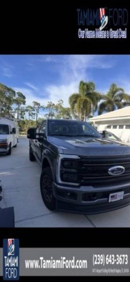 2025 Ford F-350SD Platinum