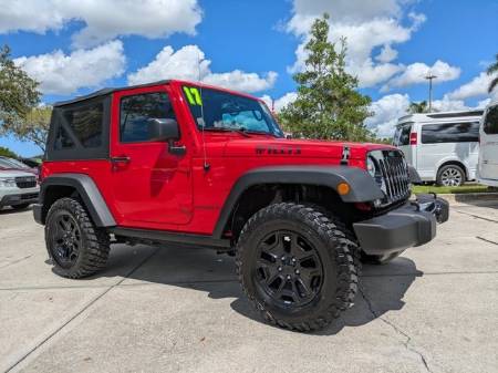 2017 Jeep Wrangler Willys Wheeler