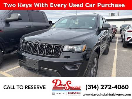 2021 Jeep Grand Cherokee 80th Anniversary Edition