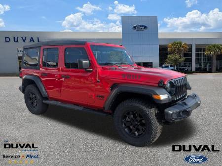 2022 Jeep Wrangler Unlimited Willys