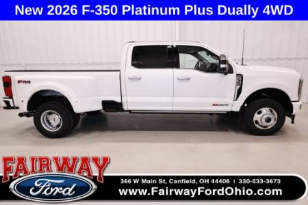 2026 Ford F-350SD DRW Platinum Plus