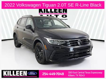 2022 Volkswagen Tiguan 2.0T SE R-Line Black