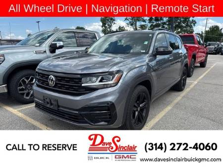 2023 Volkswagen Atlas 3.6L V6 SEL R-Line Black