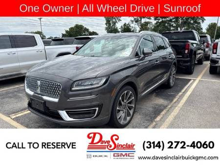 2019 Lincoln Nautilus Reserve