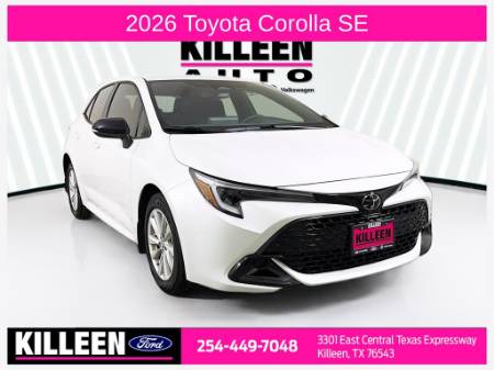 2026 Toyota Corolla Hatchback SE