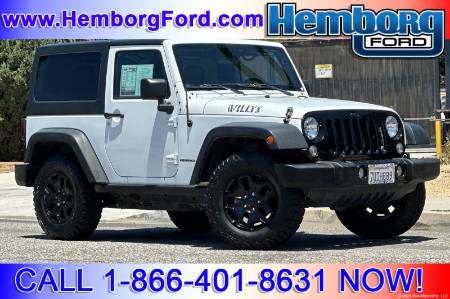 2016 Jeep Wrangler Willys Wheeler