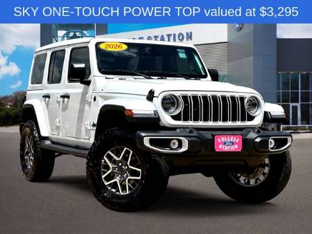2026 Jeep Wrangler Sahara