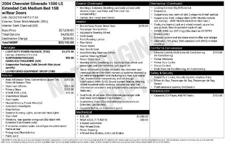 2004 Chevrolet Silverado 1500 LS