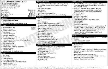 2024 Chevrolet Malibu LT