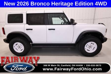 2026 Ford Bronco Heritage Edition