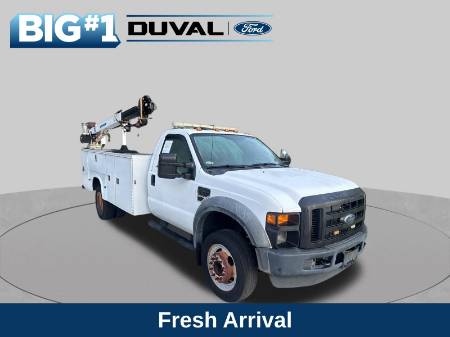 2010 Ford F-450SD XL Service Body AND Auto Crane