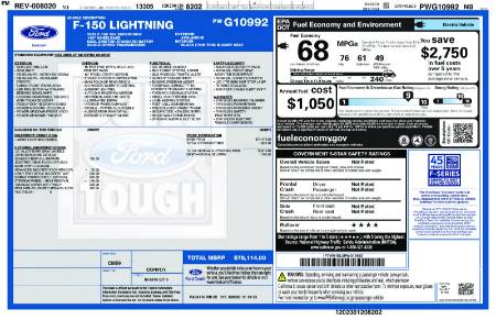 2023 Ford F-150 Lightning LARIAT