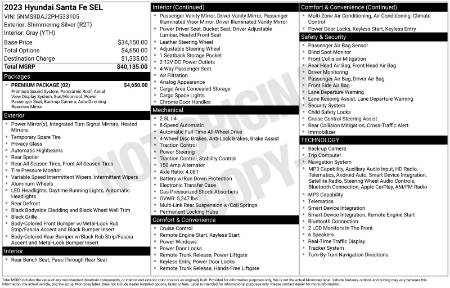 2023 Hyundai Santa Fe SEL