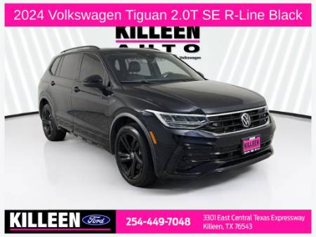 2024 Volkswagen Tiguan 2.0T SE R-Line Black