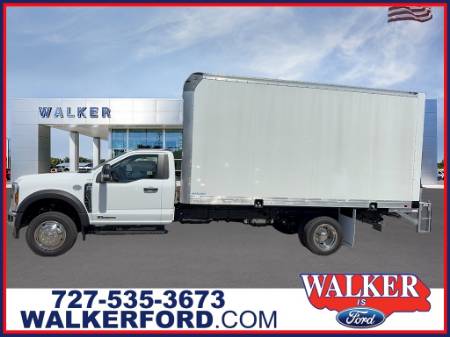 2026 Ford Super Duty F-550 DRW XL 2WD Wabash 16' Duraplate Box w/Gate